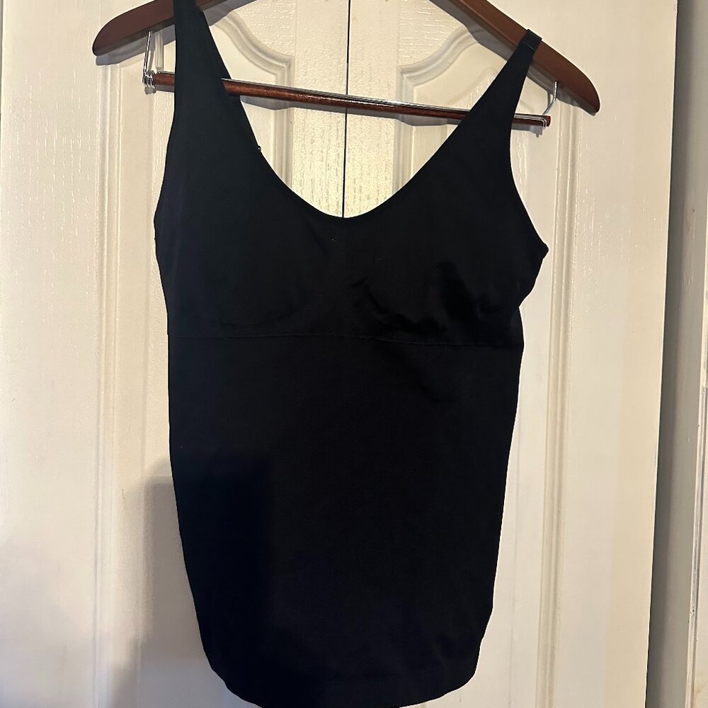 Black Nylon/Spandex Shaping Camisole Sz XL
